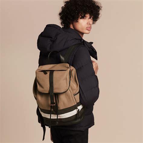 burberry backpack men's cheap|burberry small canvas check backpack.